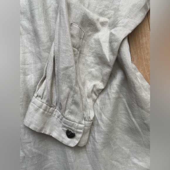 NWOT Alfred Sung linen tunic dress - Picture 2 of 6